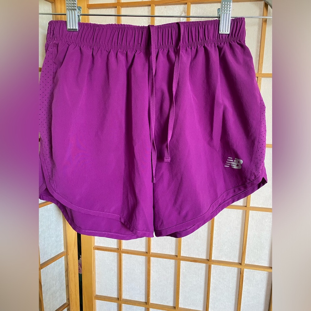 Purple New Balance Running Shorts